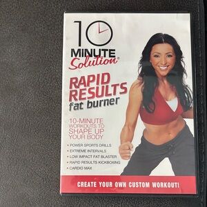10 Minute Solution Rapid Results Fat Burner 10-Minute Workouts to Shape Up Your